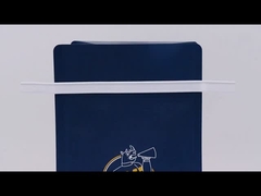 Biodegradowalne opakowania do żywności z możliwością wielokrotnego zamykania z okienkiem na papier Kraft Stand Up Pouch