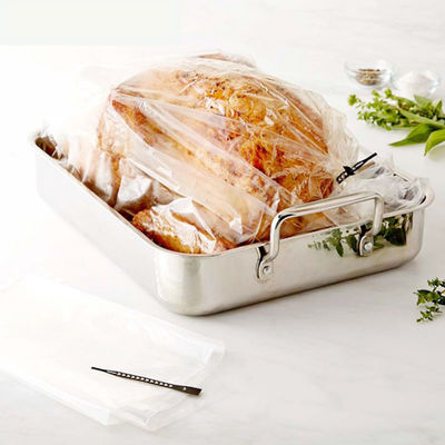 Wysokotemperaturowe opakowanie świeżego mięsa Premium Pieczenie indyka Plastikowe torby bezpieczne w piekarniku