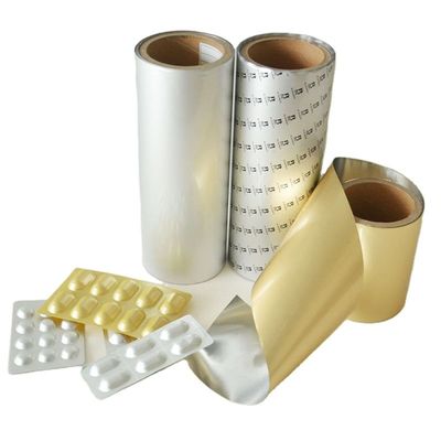 Opakowanie kapsułek termokurczliwych OPA AL PVC Blister Medyczna folia aluminiowa do formowania na zimno pasująca do PTP