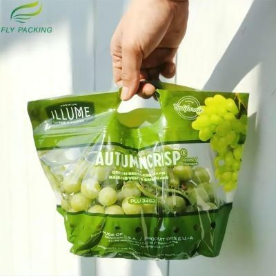 Resealable Ziplockk Świeże warzywa Biodegradowalne opakowanie na owoce i warzywa